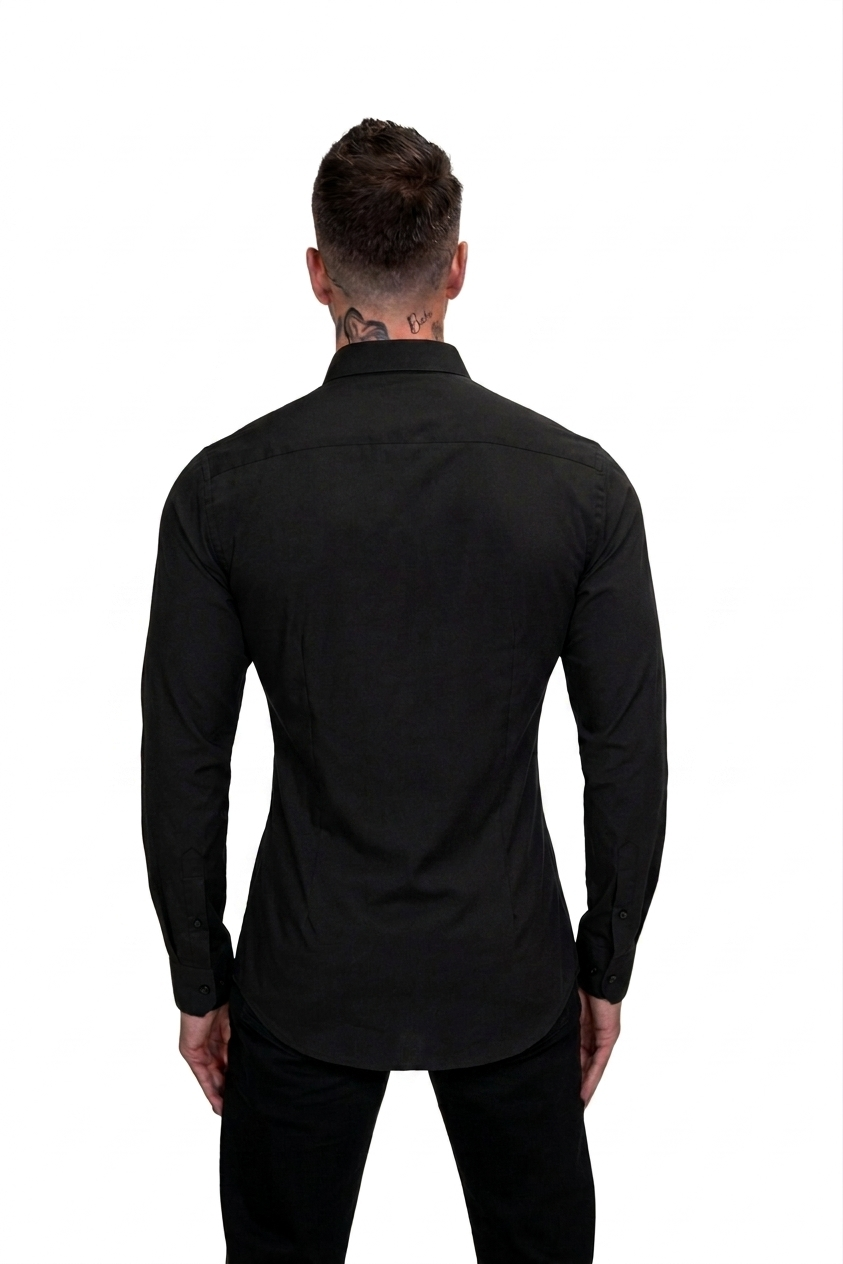 Lionclaw Men's Slim-Fit Athletic Dress Shirt