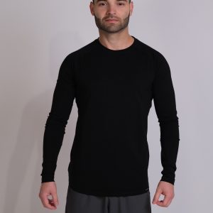 Men's Designer Fitted Long-Sleeve Tee